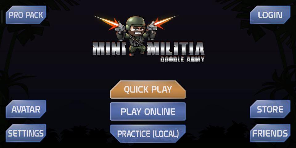 حميل لعبة ميني ميليشيا مهكرة mini militia